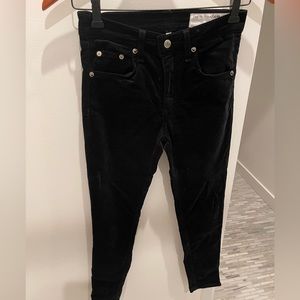 Velvet Rag and Bone skinny pants